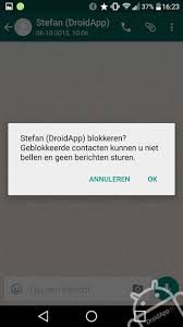 blokkerenwhatsapp